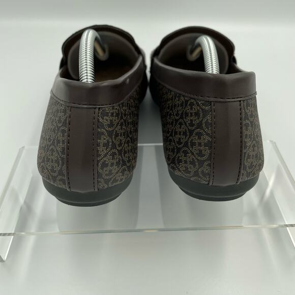 Daisy Fuentes Women's Brown Loafers, Size 7 1/2 W, Career Comfort Classic Logo - Picture 11 of 11